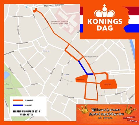 27 april 2016 Winschoter Koningsmarkt