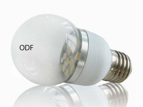 24 VDC 25 Watt led lampe dimmable-ODF-G50-12-2,4