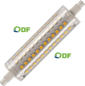 R7S 135 halogen flashlight in LED 28