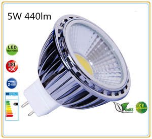 MR16 led lamp COB-5 12-30Volt