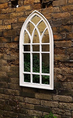 Zaltii gotische spiegel London 120 wit