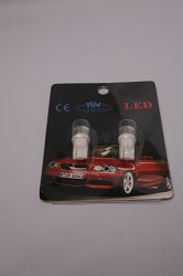 T10 led lamp-12Volt-1,5 led. 2 stuks