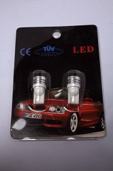 T10 led lamp-12Volt-1,5 led. 2 stuks