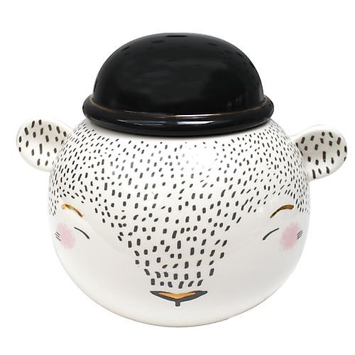 Over the Moon Bowler Bear Cookie jar