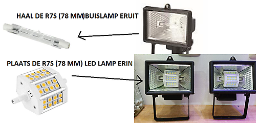 R7S 118mm ULTRA DUNNE LED LAMP 2700K