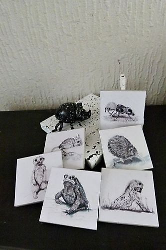 Untersetzer-Tiere
