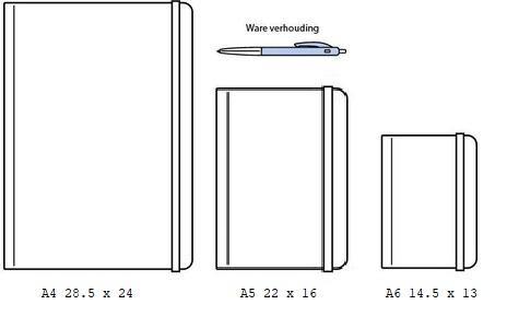 Komoni Notebook gelinieerd Leeuw A5