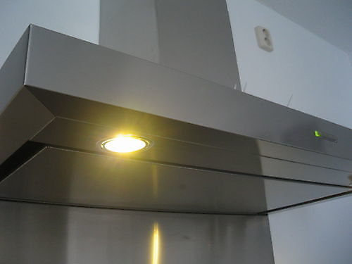 Built-in LED spotlight