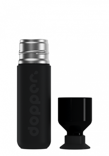 Dopper insulated Blazing Black 350ml.