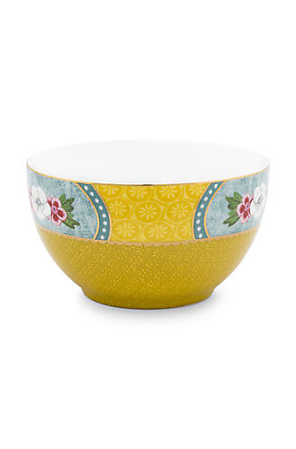 Kom Star Flower Yellow 9.5cm