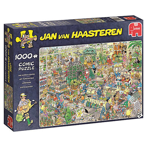 Puzzel Jan van Haasteren het tuincentrum 1000 st