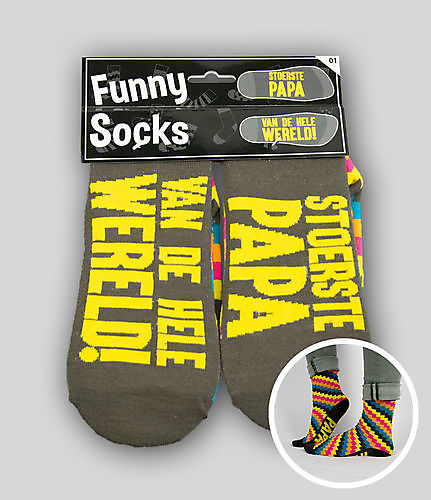 Funny socks - Stoerste papa
