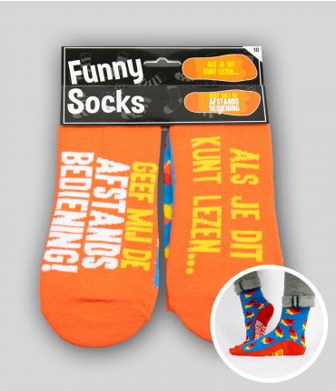 Funny socks - Afstandsbediening