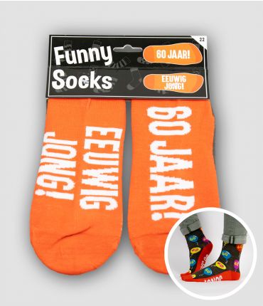 Funny socks - 60 jaar