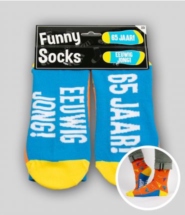 Funny socks - 65 jaar