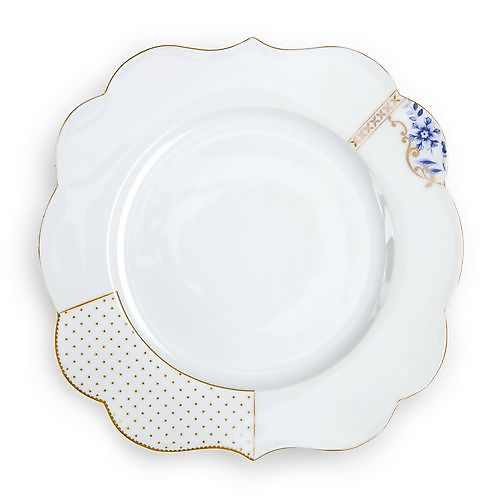 Pip Royal White dinerbord 28cm