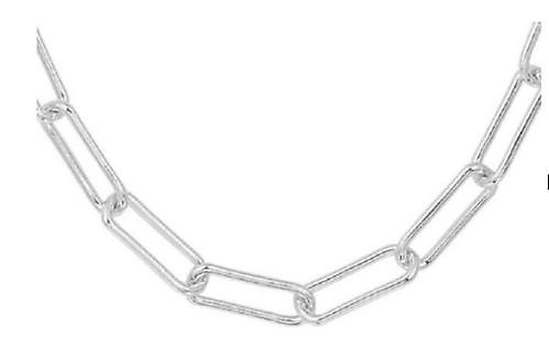 Schitterende Zilveren Halsketting model 24