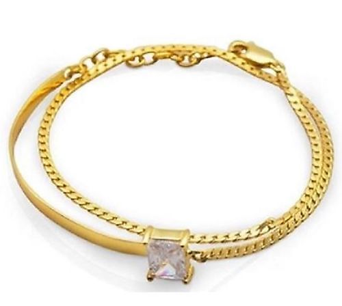 Schitterende 18K Gold Plated Armband model 65