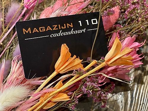 Cadeaukaart Magazijn110