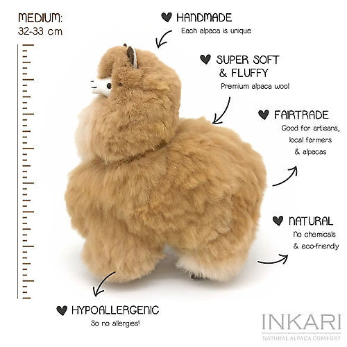 Inkari medium Alpaca - Sandstone