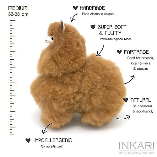 Inkari medium Alpaca - Hazelnut