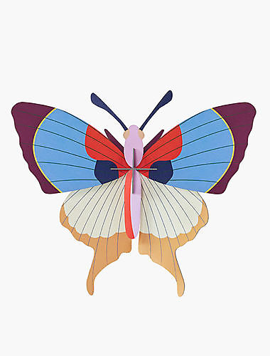 Studio ROOF - Plum fringe butterfly