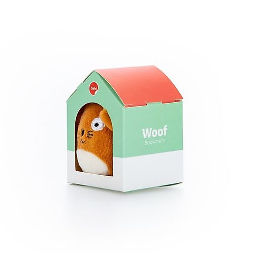 Boekenlegger Woof brown