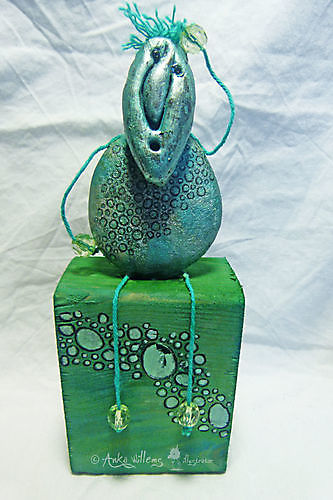 Decorative sculpture Baffled