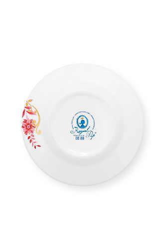 Plate Royal Stripes Dark Pink 12cm