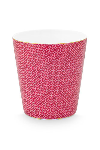 Mug Small without Ear Royal Tiles Dark Pink 230m