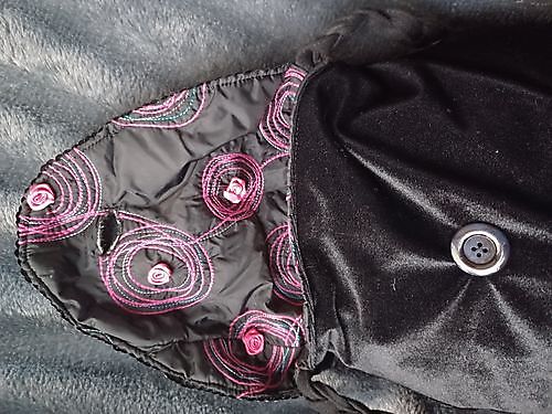 Shoulder Bag Pink Roses