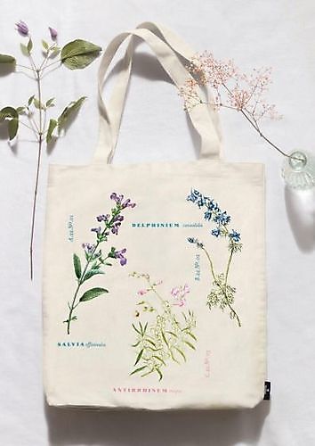 Katoenen tas Herbarium