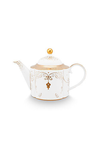 Teapot Large Royal Winter White 1.65ltr