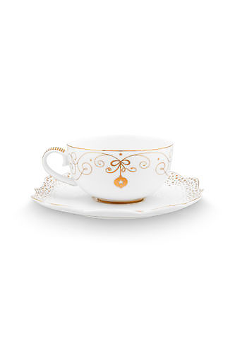 Cup and Saucer Royal Winter White 225ml