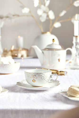 Cup and Saucer Royal Winter White 225ml