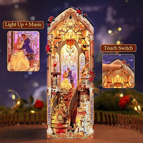 DIY Book Nook, Beast and Beauty