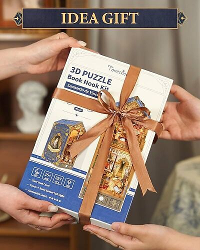 DIY Book Nook, Leonardo da Vinci