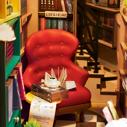 DIY Book Nook, Shakespeare's Bookstore