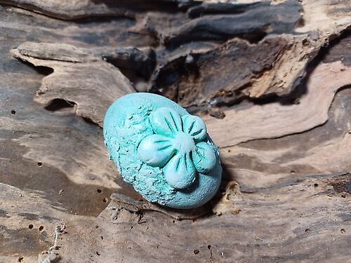 Happy Stone 3D Groene Bloem