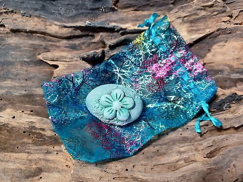 Happy Stone 3D Groene Bloem