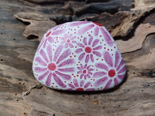 Happy Stone Roze Bloemen