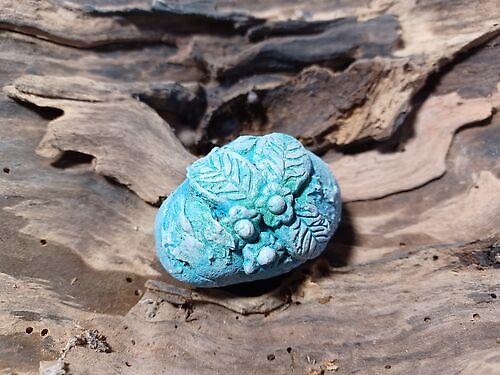 Happy Stone 3D Bladeren en Bloemen