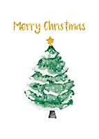 Poster Tannenbaum 50x70 cm