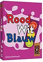 Spel kaartspel rood wit blauw