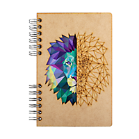 Komoni Notebook gelinieerd Leeuw A5