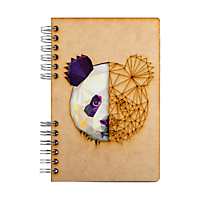 Komoni Notebook gelinieerd Panda A5