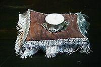 Tea light holder pillow