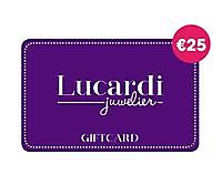 Giftcard t.w.v 25,00 euro