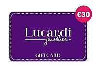 Giftcard t.w.v 30,00 euro