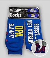 Funny socks - Opa slaapt sssst